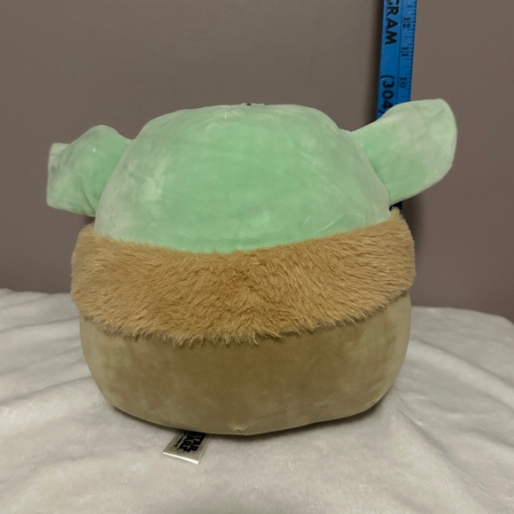 Star Wars Grogu Baby Yoda Plush Stuffed Animal Toy Green Brown 10'' - Picture 3 of 5